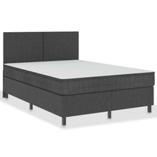 Boxspring Stof Donkergrijs 180 x 200 cm