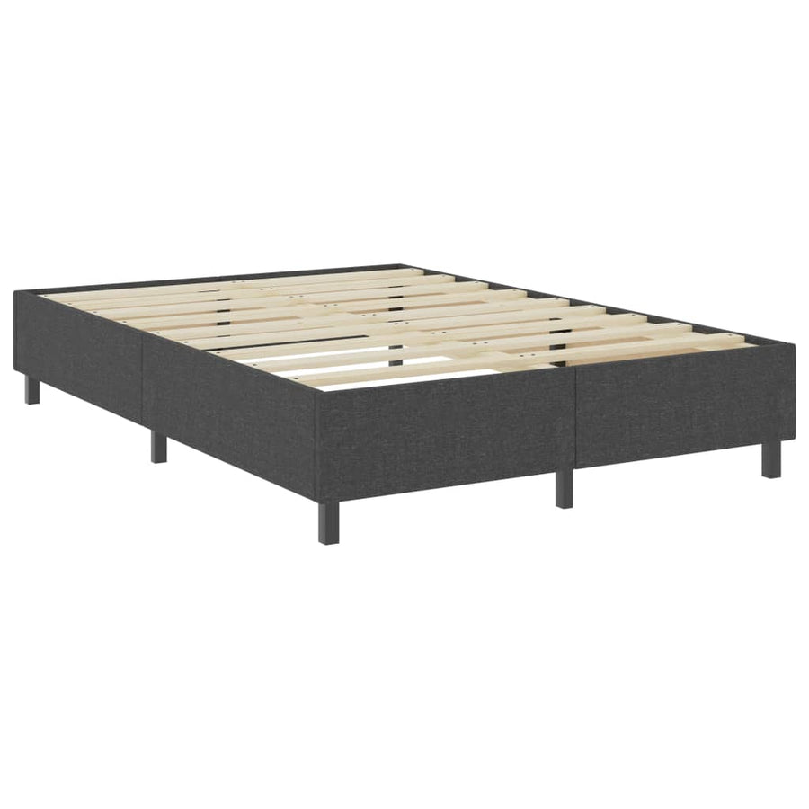 Boxspring Stof Donkergrijs 180 x 200 cm