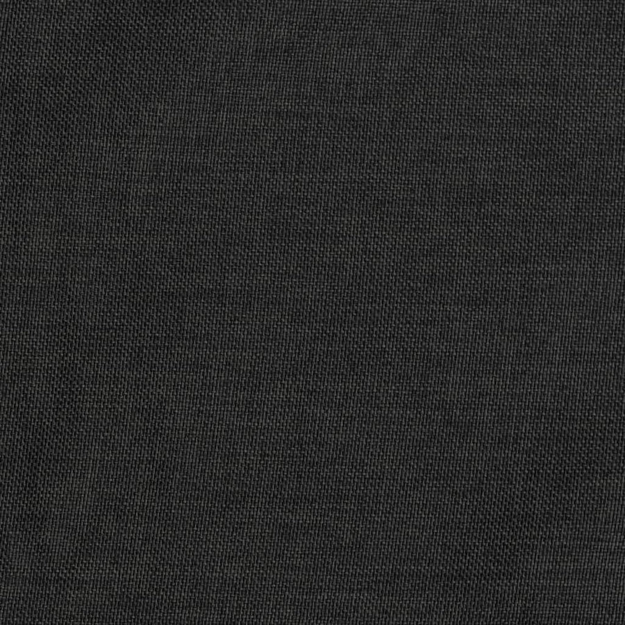Gordijnen Linnen Verduisterend Haken 140 x 225 cm Antraciet
