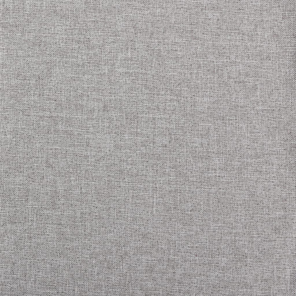 Gordijnen Linnen-Look Verduisterend Ogen 140 x 245 cm Grijs