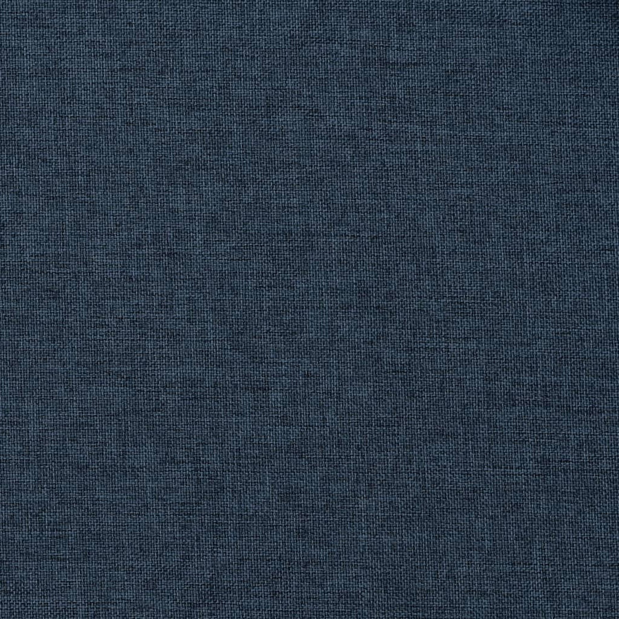 Gordijnen Linnen-Look Verduisterend Haken 140 x 245 cm Blauw