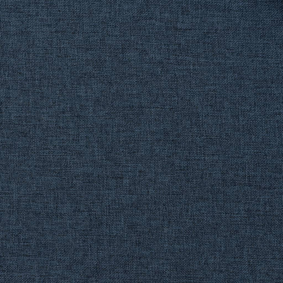 Gordijn Linnen-Look Verduisterend Met Haken 290X245 Cm Blauw