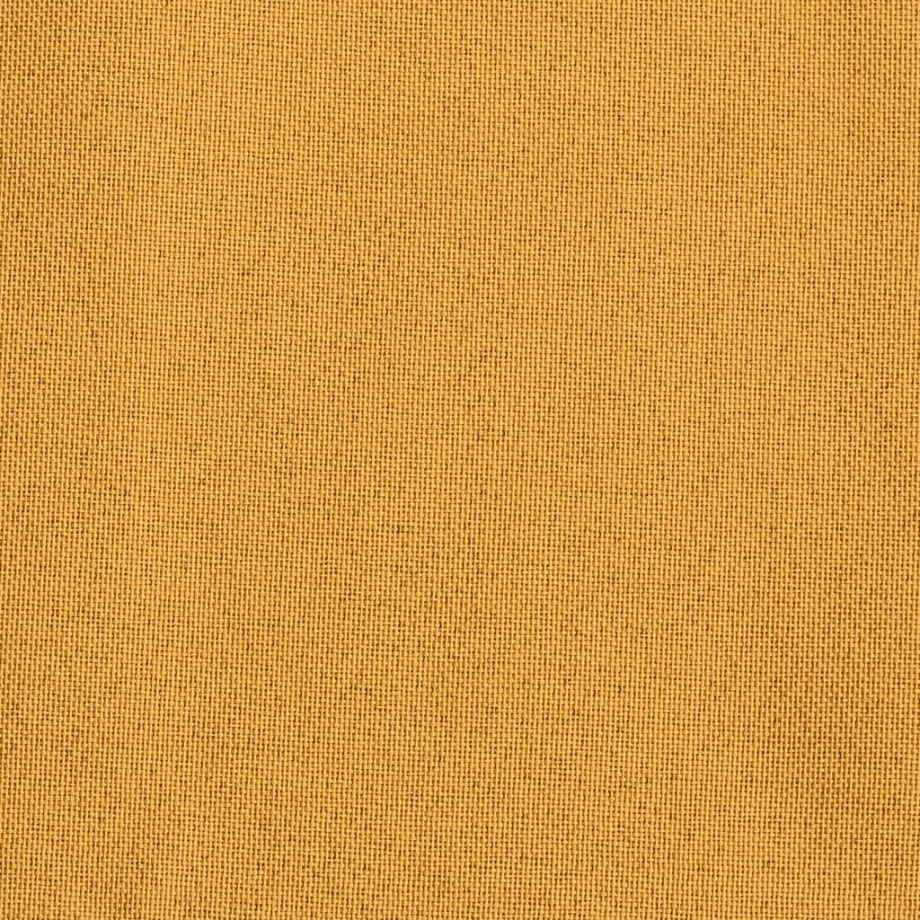 Gordijnen Linnen-Look Verduisterend Ogen 140 x 225 cm Geel