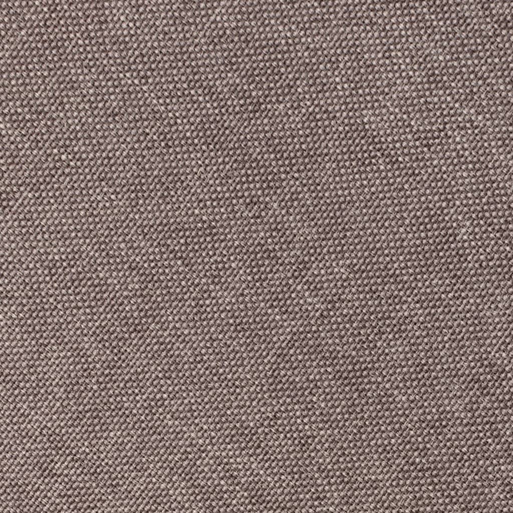 Eetkamerstoelen 6 st gebogen hout en stof taupe