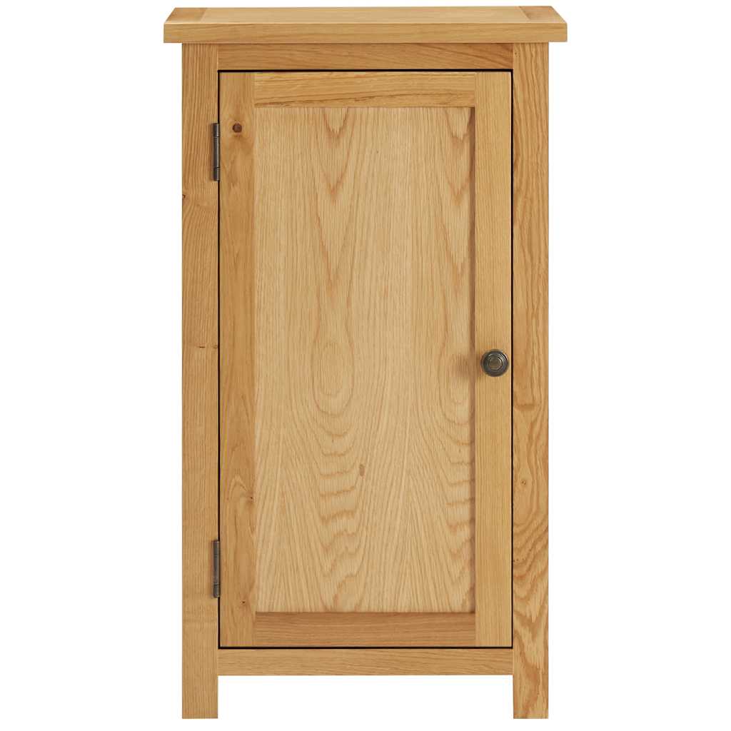 Kast 45x32x85 cm massief eikenhout