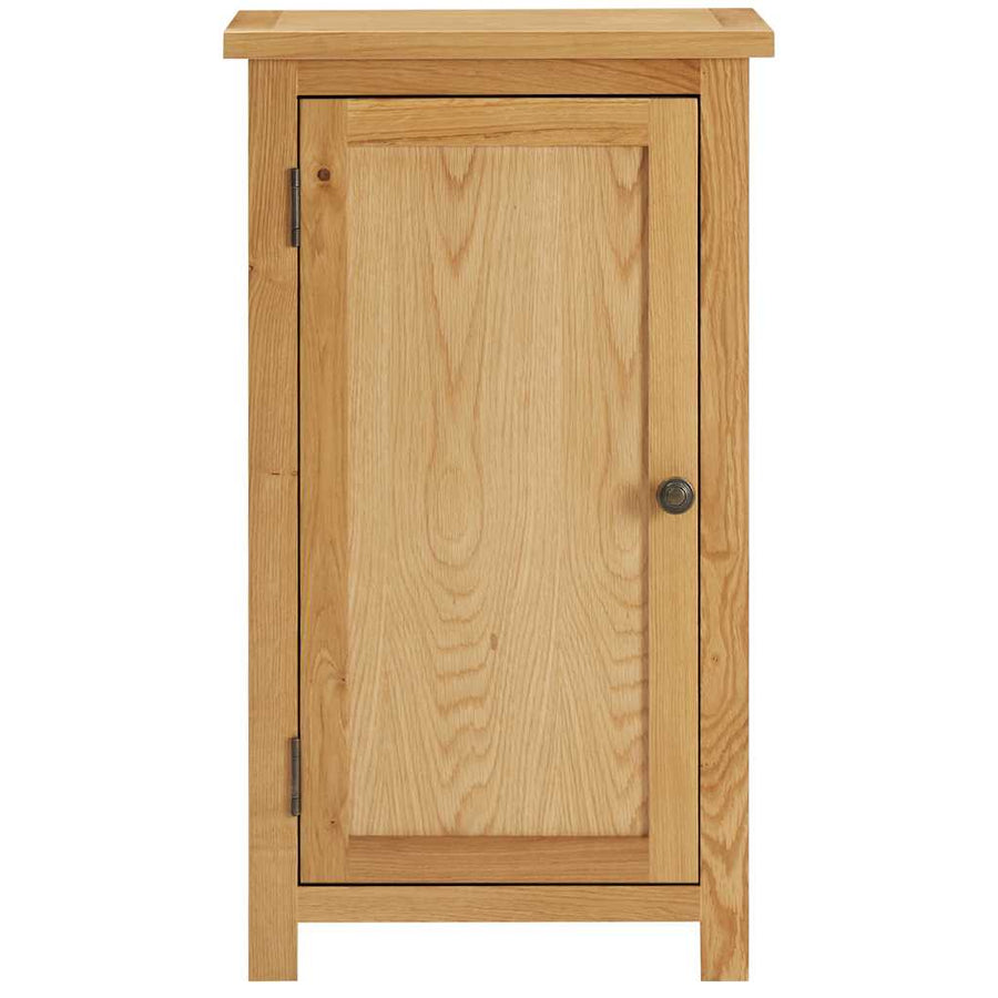 Kast 45x32x85 cm massief eikenhout