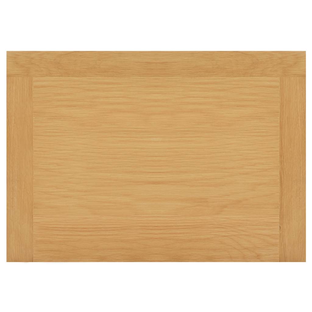 Kast 45x32x85 cm massief eikenhout