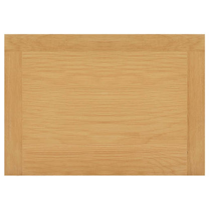 Kast 45x32x85 cm massief eikenhout