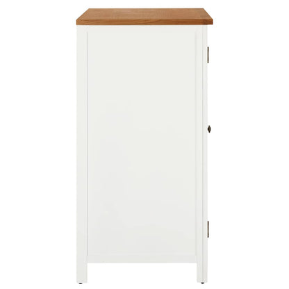 Kledingkast 76x52x105 cm massief eikenhout