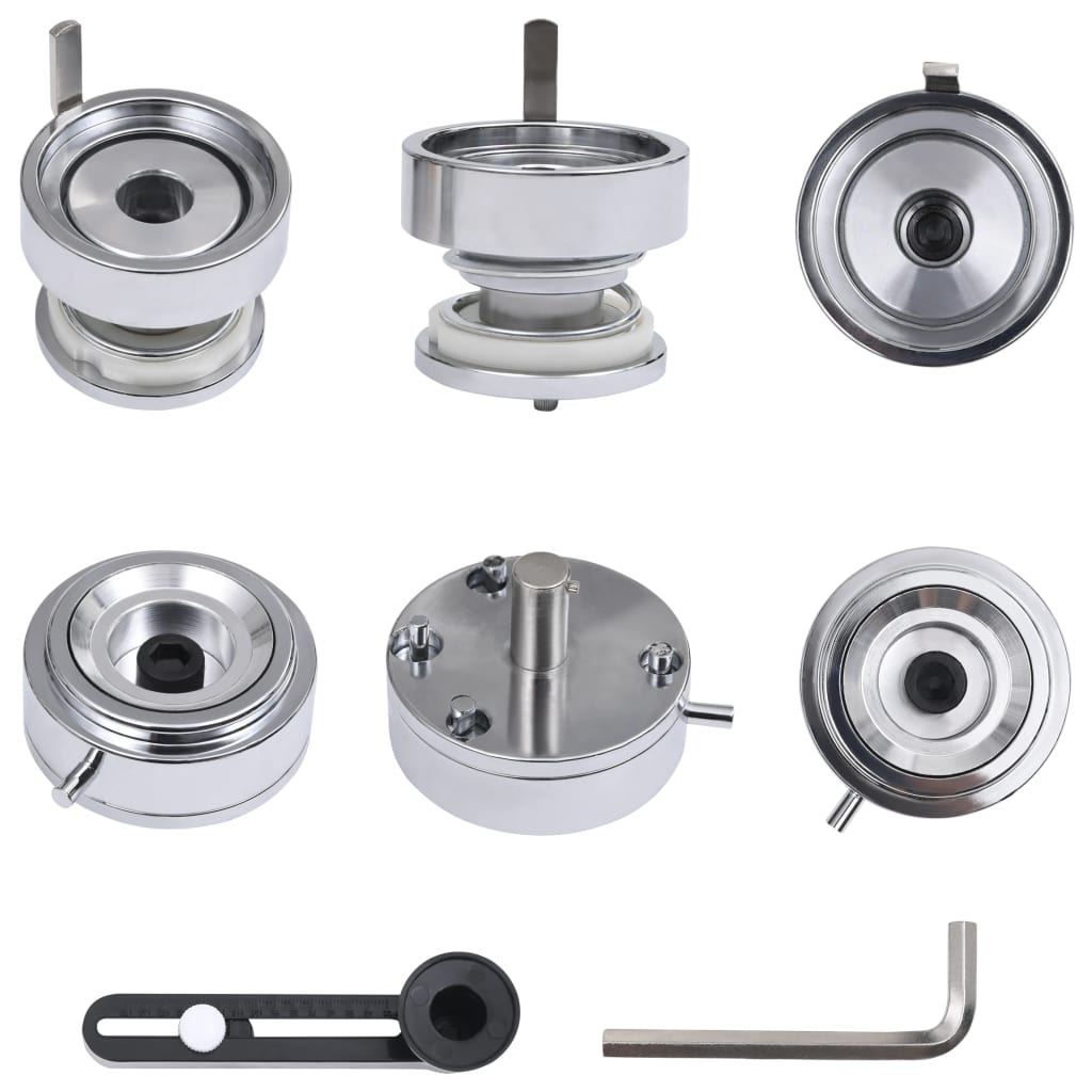 Buttonmachine 37 mm Met cirkelsnijder