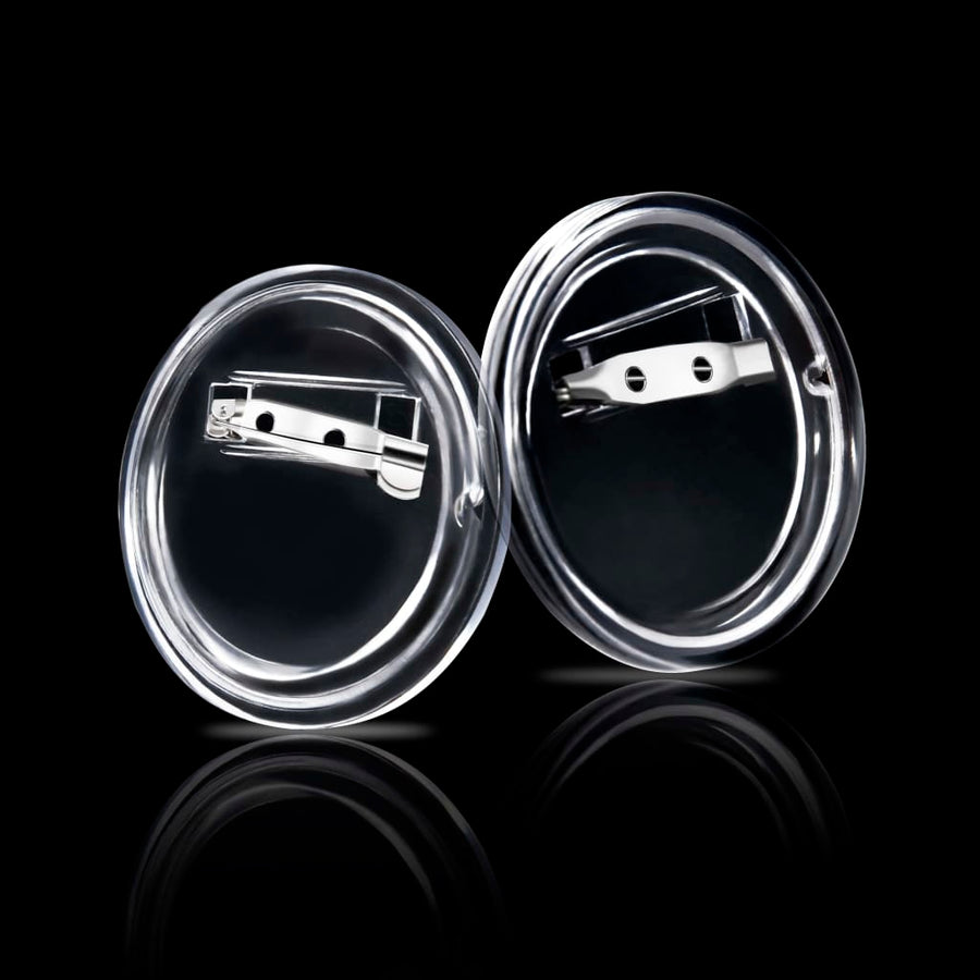 Buttons met spelden 100 st 58 mm acryl 58 mm