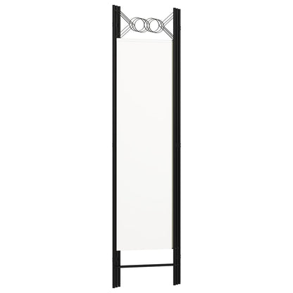 Kamerscherm Met Panelen 120X180 Cm 3 Wit
