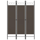3-panel room divider 120x180 cm anthracite