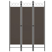 Kamerscherm 120x180 cm antraciet 3 panelen