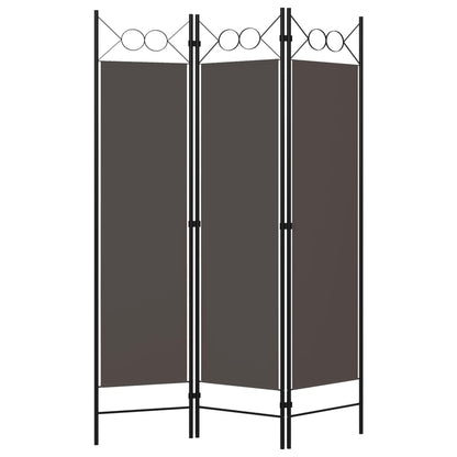 Kamerscherm Met Panelen 120X180 Cm 3 Antraciet