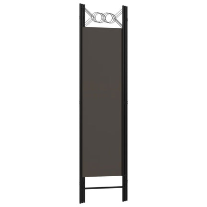 Kamerscherm Met Panelen 120X180 Cm 3 Antraciet