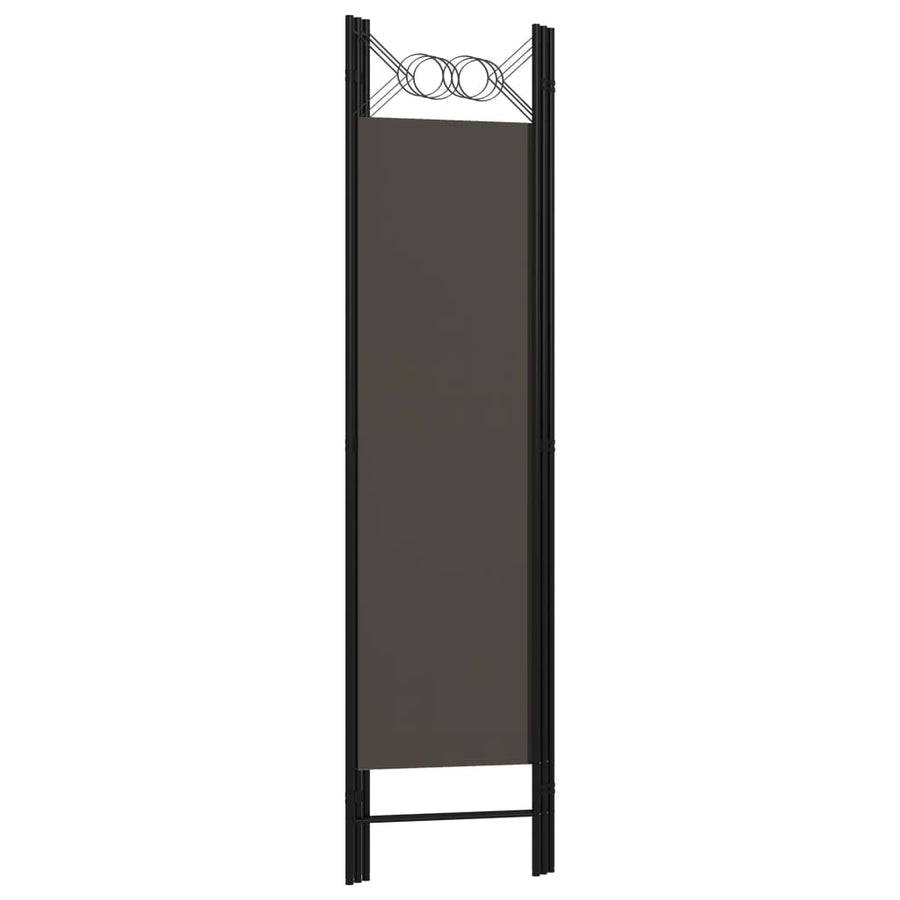 Kamerscherm Met Panelen 120X180 Cm 3 Antraciet