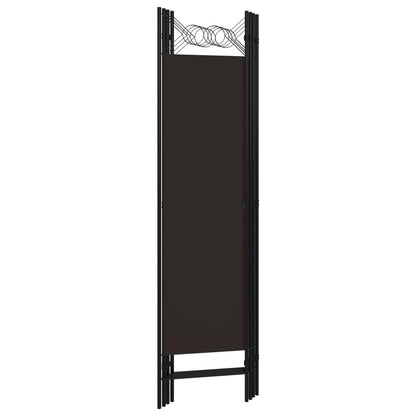Kamerscherm Met Panelen 160X180 Cm 4 Bruin