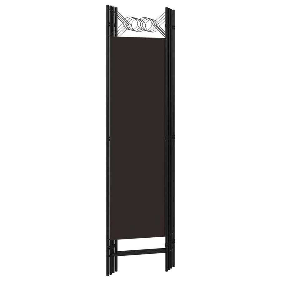 Kamerscherm Met Panelen 160X180 Cm 4 Bruin