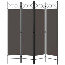 Kamerscherm Met Panelen 160X180 Cm 4 Antraciet