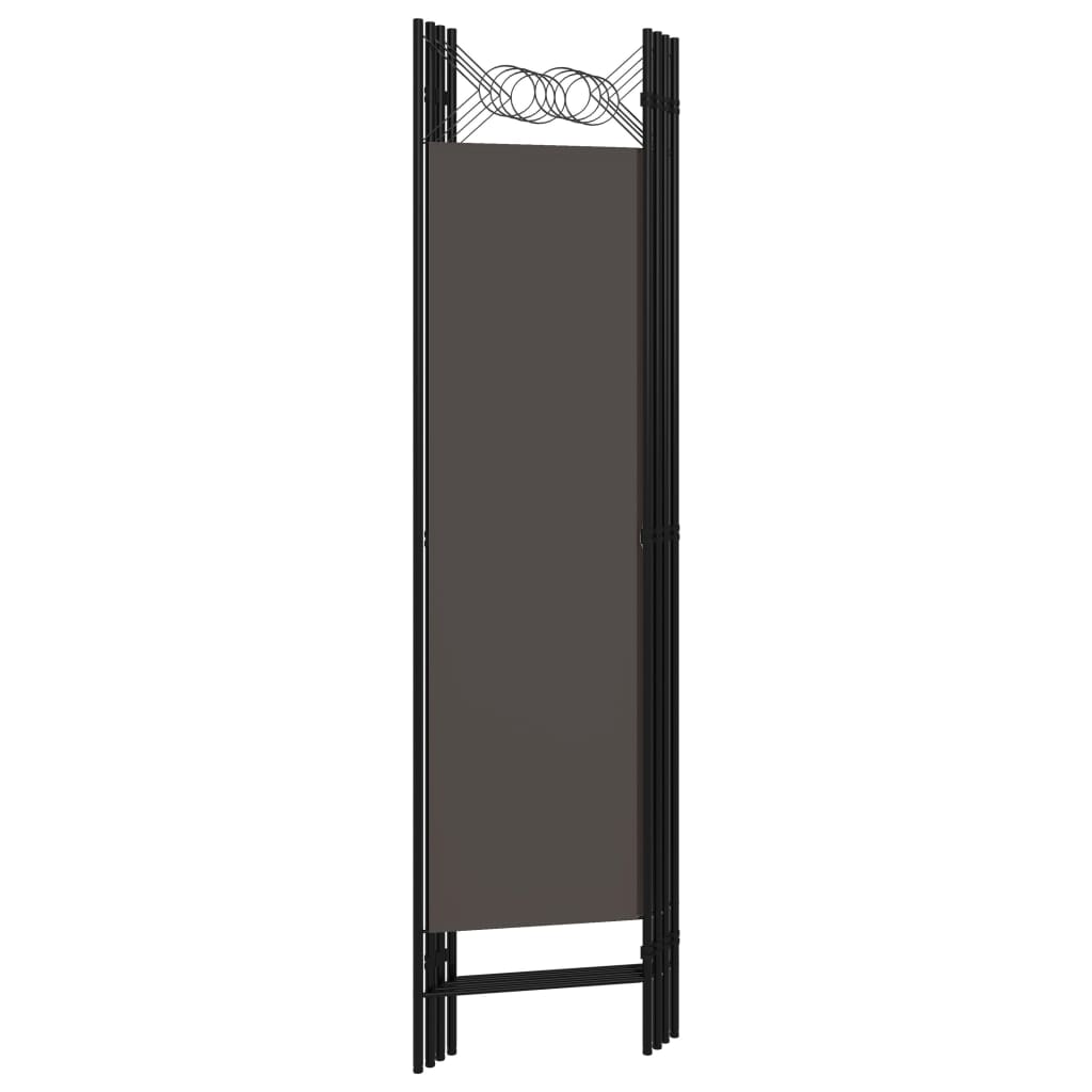 Kamerscherm Met Panelen 160X180 Cm 4 Antraciet