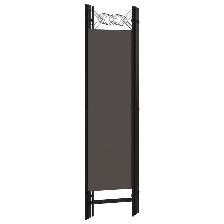 Kamerscherm Met Panelen 160X180 Cm 4 Antraciet