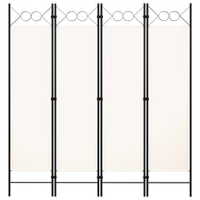 Kamerscherm Met Panelen 160X180 Cm 4 Wit