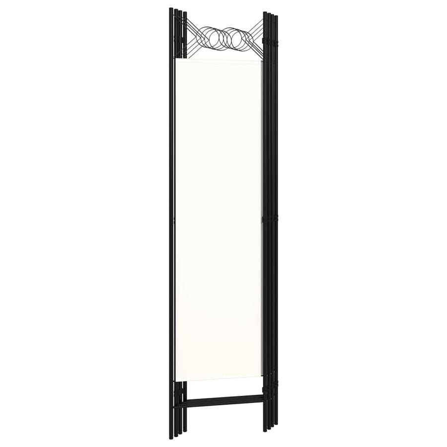 Kamerscherm Met Panelen 160X180 Cm 4 Wit