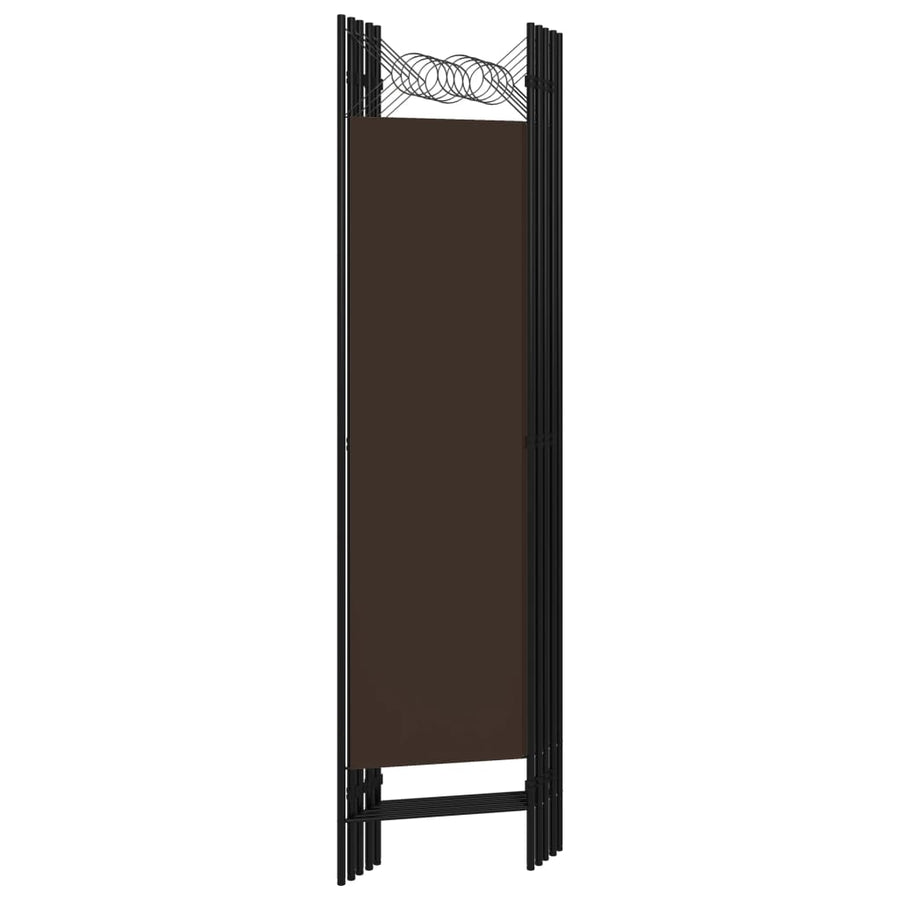 Kamerscherm Met Panelen 200X180 Cm 5 Bruin