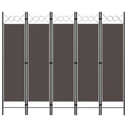 Kamerscherm 200x180 cm antraciet