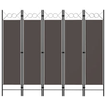 Kamerscherm Met Panelen 200X180 Cm 5 Antraciet