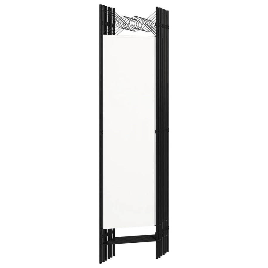 Kamerscherm Met Panelen 240X180 Cm 6 Wit