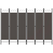 Kamerscherm 240x180 cm antraciet 6 panelen
