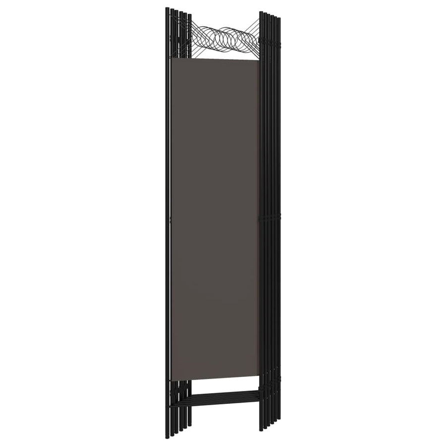 Kamerscherm Met Panelen 240X180 Cm 6 Antraciet