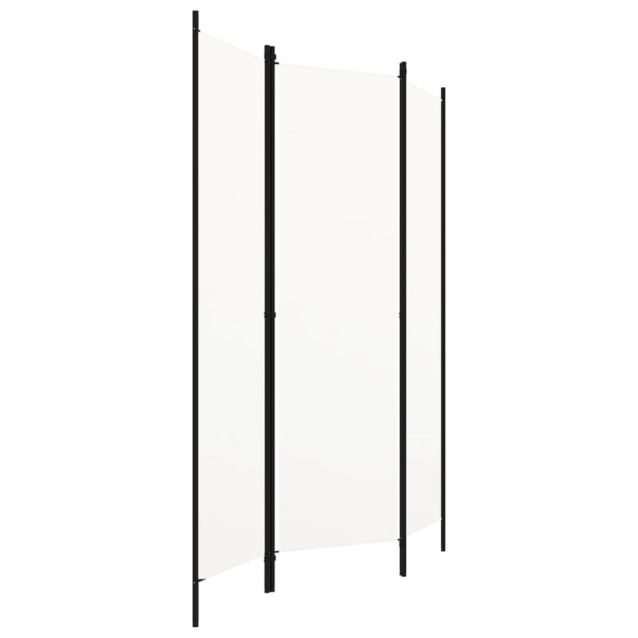 Kamerscherm Met Panelen 150X180 Cm 3 Wit