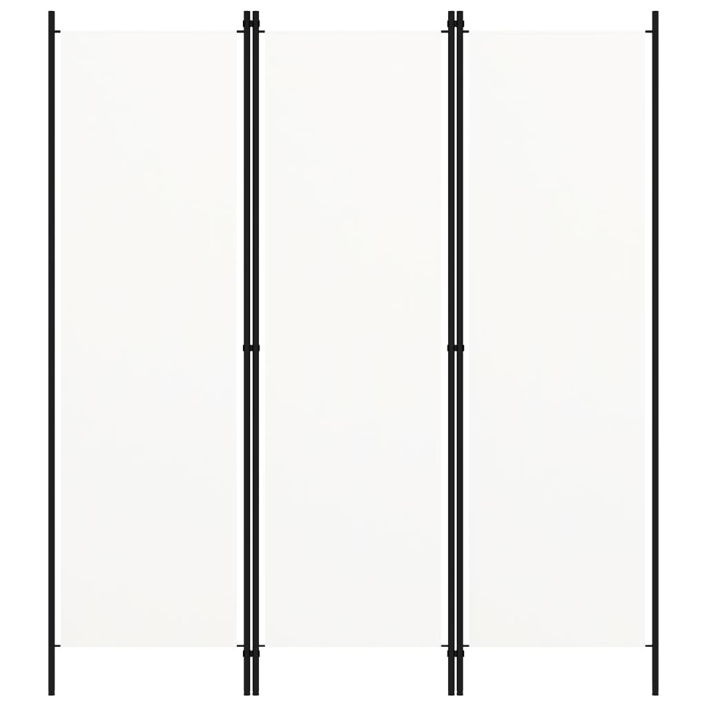 Kamerscherm Met Panelen 150X180 Cm 3 Wit