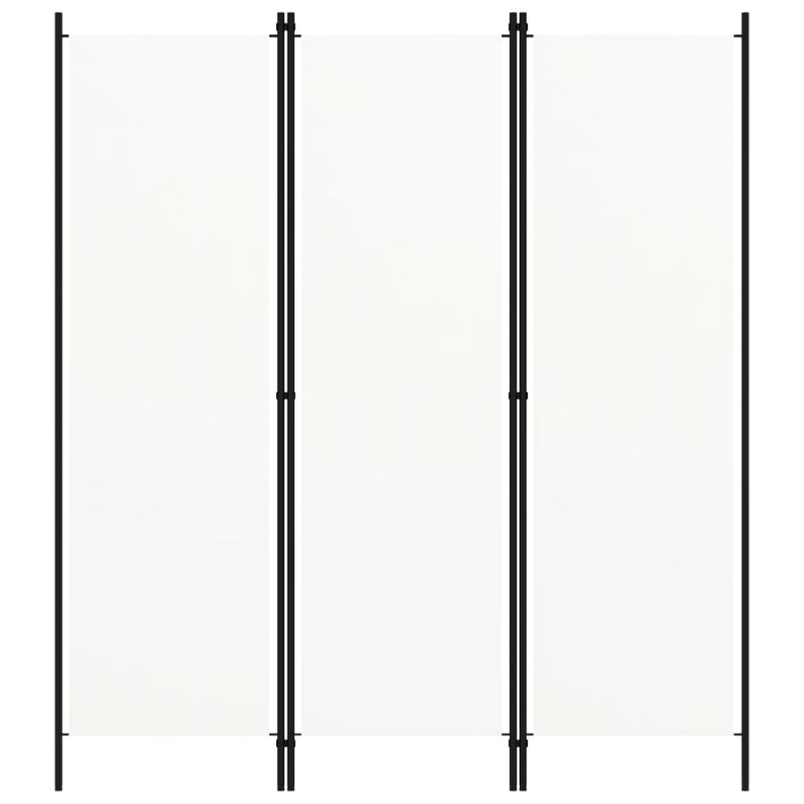 Kamerscherm Met Panelen 150X180 Cm 3 Wit
