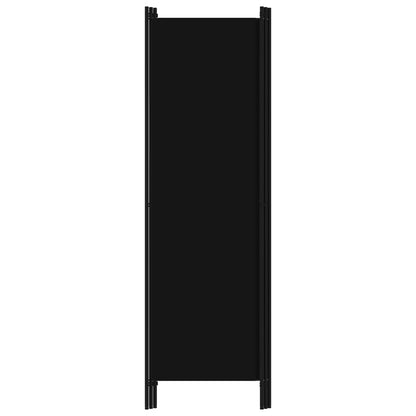 Kamerscherm Met Panelen 150X180 Cm 3 Zwart