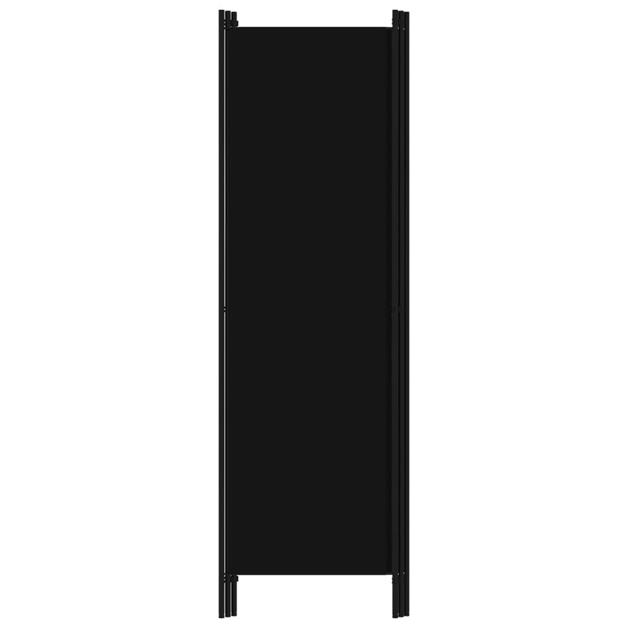 Kamerscherm Met Panelen 150X180 Cm 3 Zwart