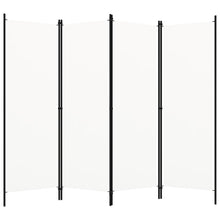 Kamerscherm Met Panelen 200X180 Cm 4 Wit