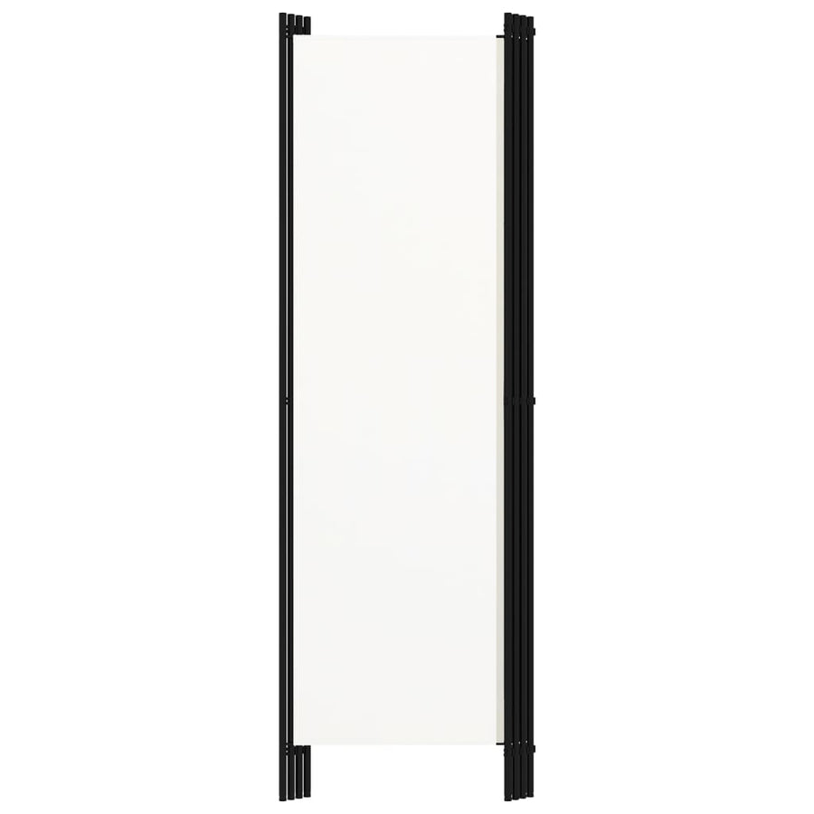Kamerscherm Met Panelen 200X180 Cm 4 Wit