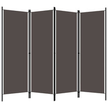 Kamerscherm Met Panelen 200X180 Cm 4 Antraciet