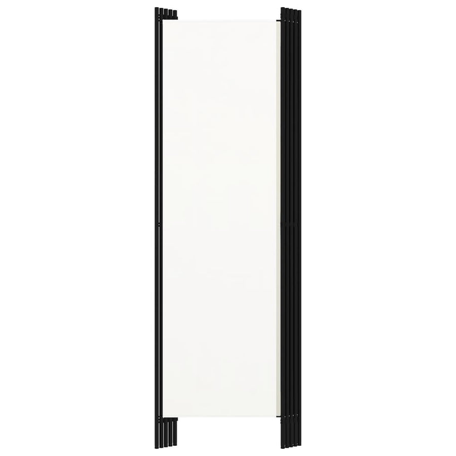 Kamerscherm Met Panelen 20X180 Cm 5 Wit