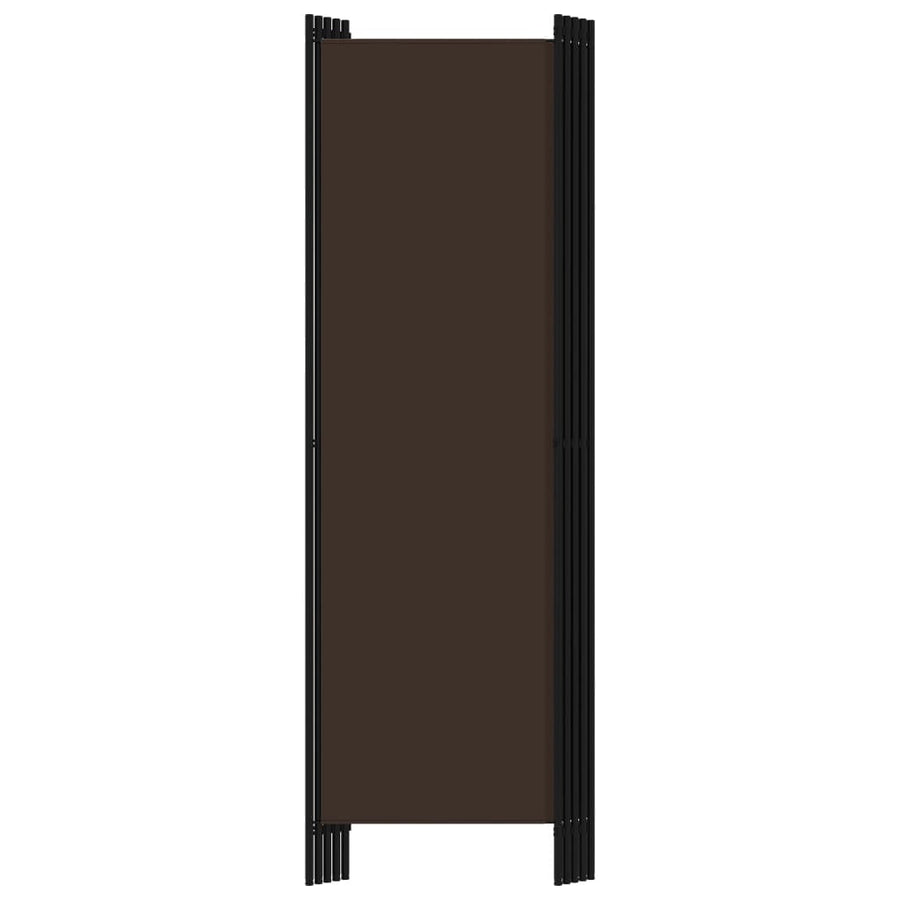 Kamerscherm Met Panelen 20X180 Cm 5 Bruin