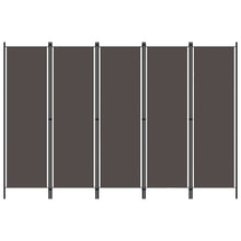 Kamerscherm Met Panelen 20X180 Cm 5 Antraciet