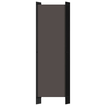 Kamerscherm Met Panelen 20X180 Cm 5 Antraciet