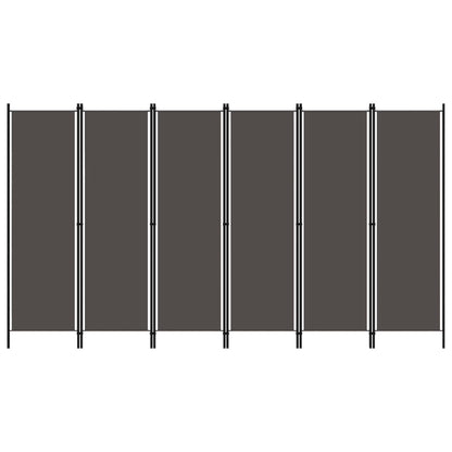Kamerscherm Met Panelen 300X180 Cm 6 Antraciet
