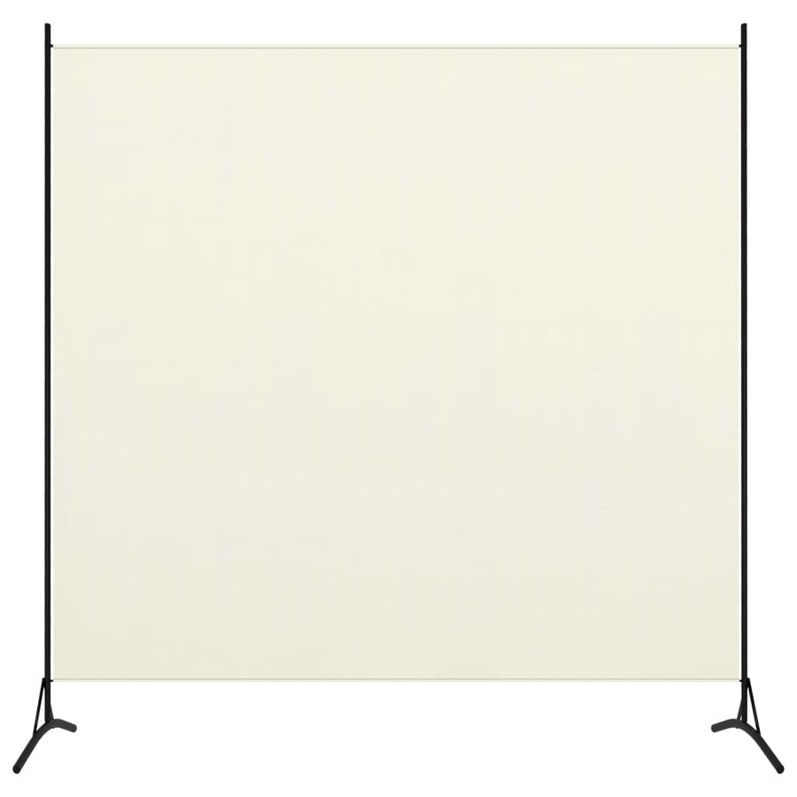 Kamerscherm Met 3 Panelen 525X180 Cm Stof Wit