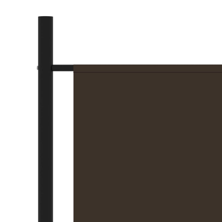 Kamerscherm met 1 paneel 175x180 cm bruin 175 x 180 cm Bruin