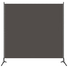 Kamerscherm 1 paneel 175x180 cm antraciet